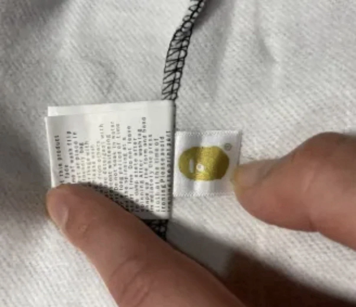 A Bathing Ape Men’s L Yellow/Green/Black Camo Shark Full Zip Bape Hoodie Thumbnail 2