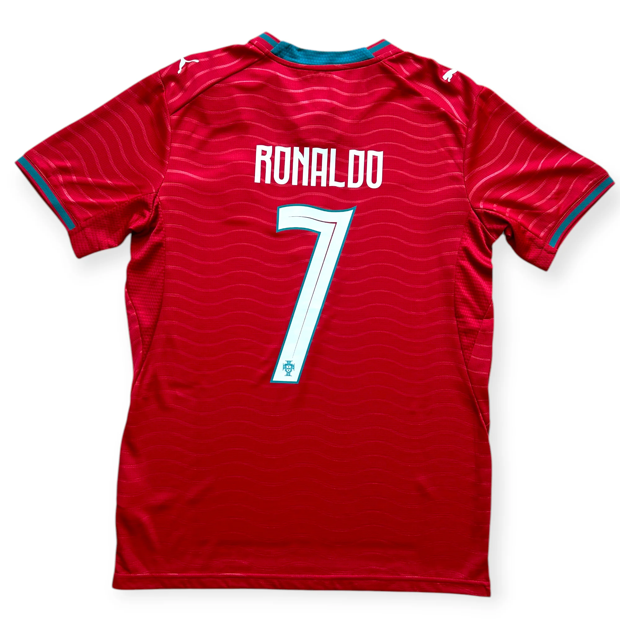 Cristiano Ronaldo #7 Portugal Puma 2026 World Cup Home Jersey - "Ocean Energy" Edition