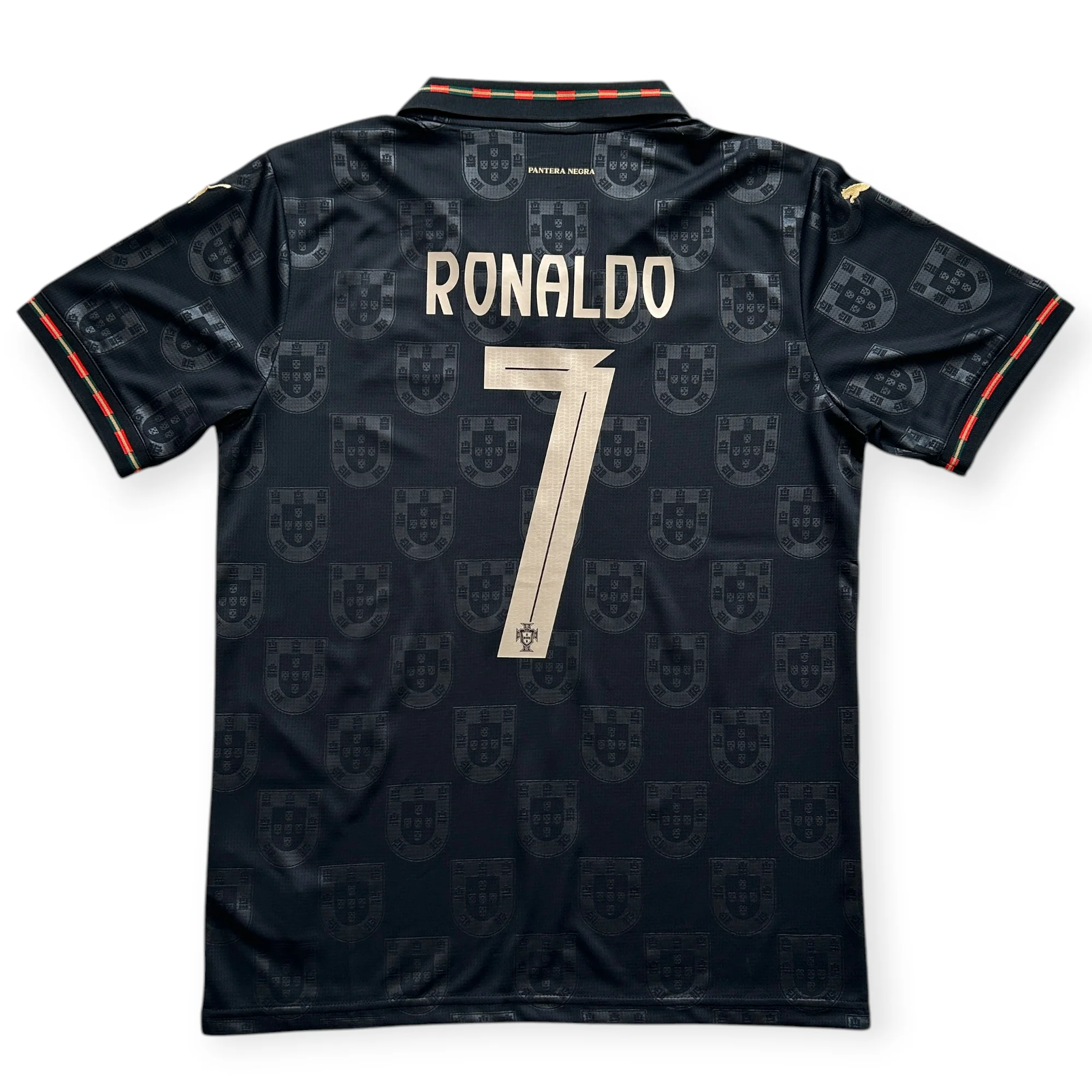Cristiano Ronaldo #7 Portugal Puma 2026 Special Edition Jersey - "Pantera Negra" Black Panther Kit Mens