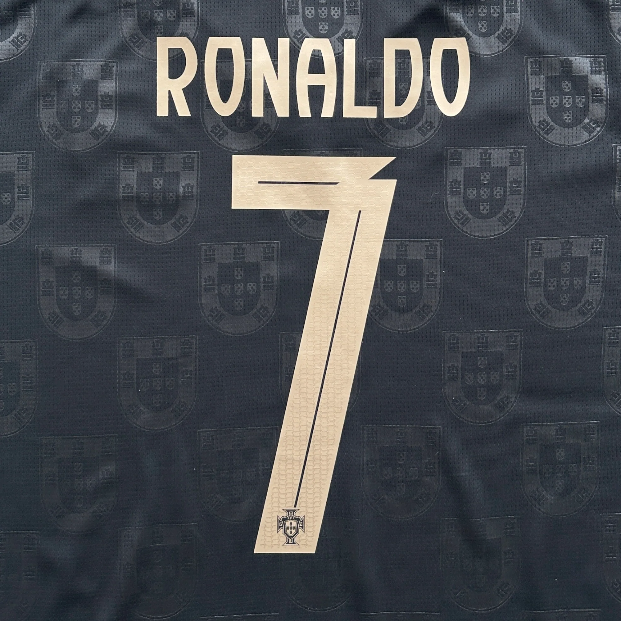 Cristiano Ronaldo #7 Portugal Puma 2026 Special Edition Jersey - "Pantera Negra" Black Panther Kit Mens Thumbnail 5