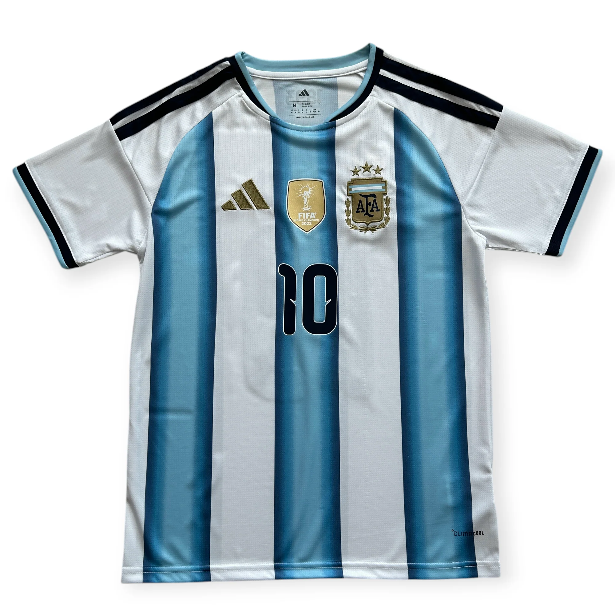 Lionel Messi #10 Argentina Adidas 2026 World Cup Home Jersey - 3-Star Edition MEN